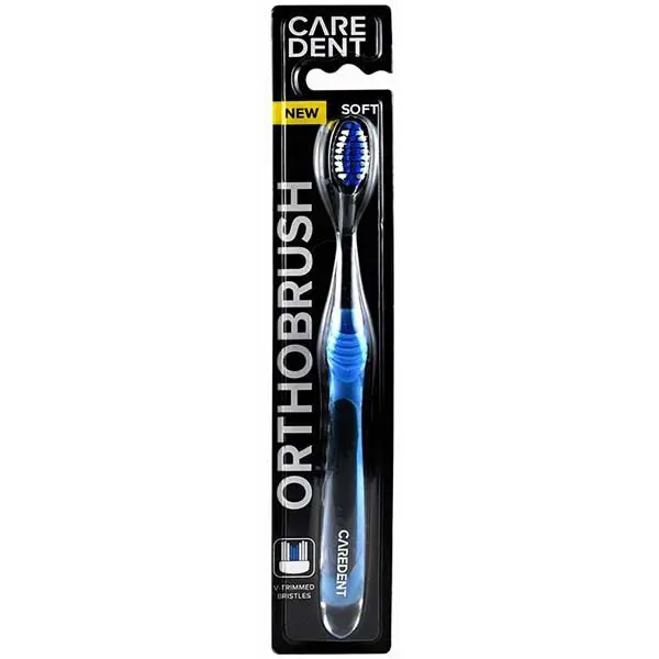 Image of Caredent Orthobrush V shape