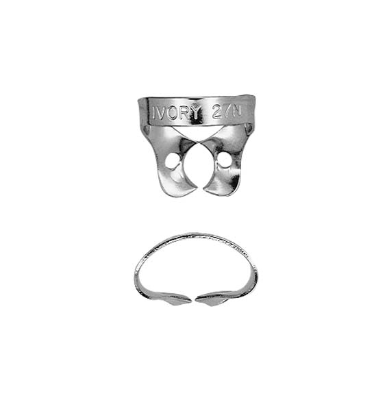 Ivory Clamps Premolar Wingless