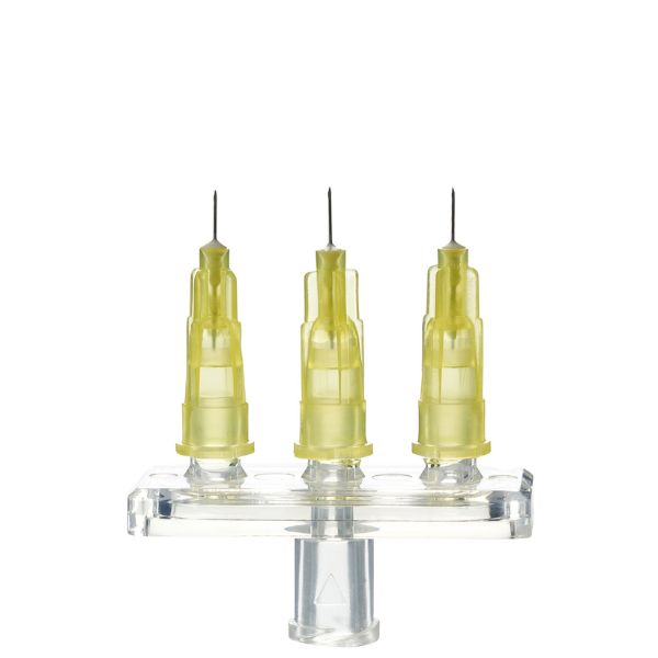 triple tipped needle